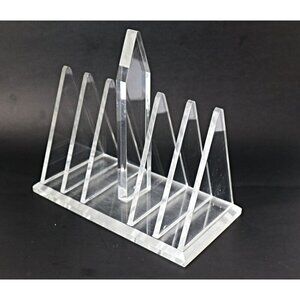 Mid Century Modern Letter Holder Napkin Holder Hollywood Regency Retro